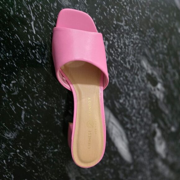 BRAND NEW CHINESSE LAUNDRY ELEGANT WOMEN's BLOCK HEEL SQUARE TOE SANDAL - Picture 11 of 15